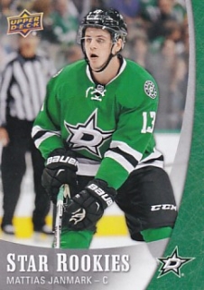 15-16 UD NHL Star Rookies - Mattias JANMARK č. 18