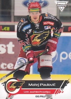 19-20 Premium Cards - Matej PAULOVIČ č. 387