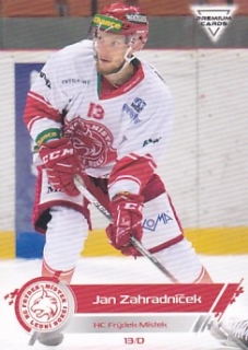 19-20 Premium Cards - Jan ZAHRADNÍČEK č. 400