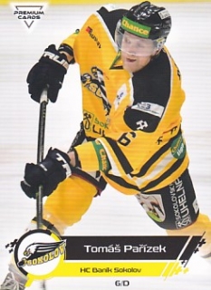 19-20 Premium Cards - Tomáš PAŘÍZEK č. 429