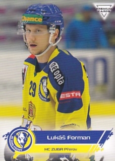 19-20 Premium Cards - Lukáš FORMAN č. 439