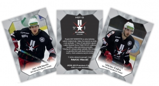 19-20 Premium Cards - SK Horácká Slavia Třebíč - HST vzdává hold (22 karet)