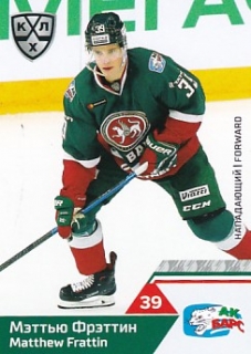 19-20 KHL - Matthew FRATTIN č. AKB-018