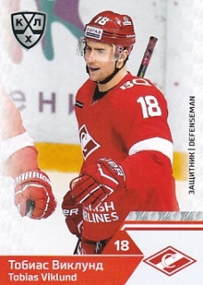 19-20 KHL - Tobias VIKLUND č. SPR-002