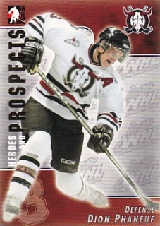 04-05 ITG Heroes & Prospects - Dion PHANEUF č. 72