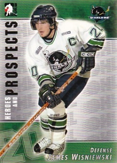 04-05 ITG Heroes & Prospects - James WISNIEWSKI č. 77