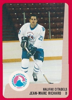 88-89 ProCards AHL/IHL - Jean-Marc RICHARD