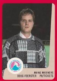 88-89 ProCards AHL/IHL - Doug FOERSTER