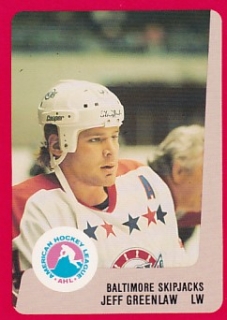 88-89 ProCards AHL/IHL - Jeff GREENLAW