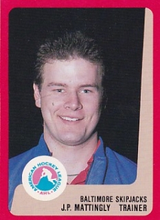 88-89 ProCards AHL/IHL - J.P. MATTINGLY