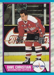 89-90 Topps - Dave CHRISTIAN č. 159