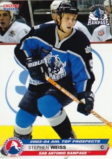 03-04 Choice AHL - Stephen WEISS č. 43
