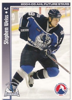 04-05 Choice AHL - Stephen WEISS č. 47