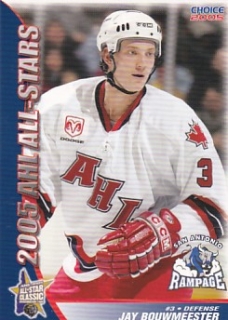 04-05 Choice AHL All-Star - Jay BOUWMEESTER č. 7