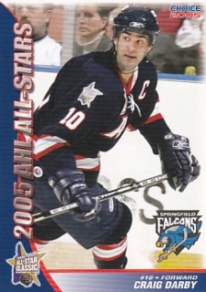04-05 Choice AHL All-Star - Craig DARBY č. 10