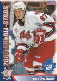 04-05 Choice AHL All-Star - Kyle WELLWOOD č. 45