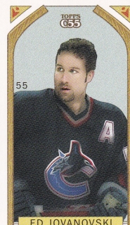 03-04 Topps C55 Mini - Ed JOVANOVSKI č. 55 Stanley Cup