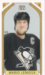 03-04 Topps C55 Mini - Mario LEMIEUX č. 66 Stanley Cup