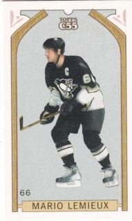 03-04 Topps C55 Mini - Mario LEMIEUX č. 66B O'Canada Red