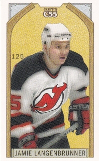03-04 Topps C55 Mini - Jamie LANGENBRUNNER č. 125 America Red