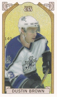 03-04 Topps C55 Mini - Dustin BROWN č. 140 Stanley Cup