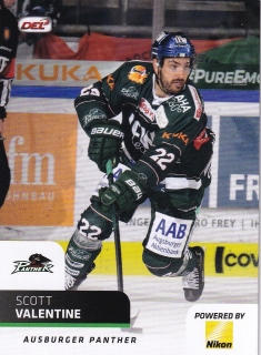 18-19 DEL - Scott VALENTINE č. DEL-010