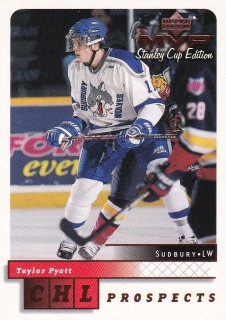 99-00 MVP Stanley Cup Edition - Taylor PYATT č. 213