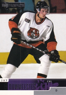 99-00 UD Prospects - Jay BOUWMEESTER č. 50