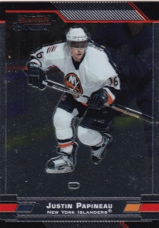 03-04 Bowman Chrome Draft Picks - Justin PAPINEAU č. 95