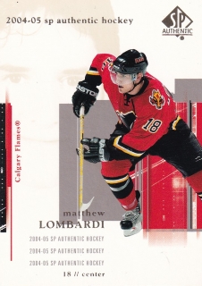 04-05 SP Authentic - Matthew LOMBARDI č. 15