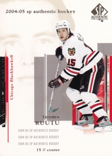 04-05 SP Authentic - Tuomo RUUTU č. 20