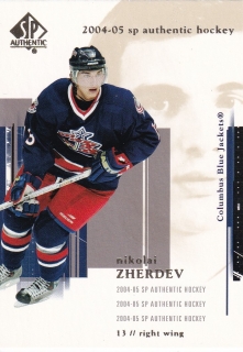 04-05 SP Authentic - Nikolai ZHERDEV č. 27