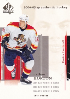 04-05 SP Authentic - Nathan HORTON č. 39