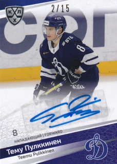 20-21 KHL - Teemu PULKKINEN č. DYN-A09