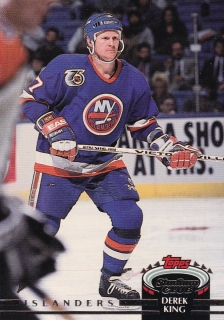 92-93 Stadium Club - Derek KING č. 82