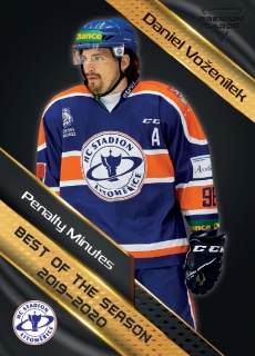 20-21 Premium Cards - Daniel VOŽENÍLEK č. BS14