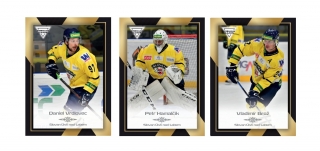 20-21 Premium Cards - Slovan Ústí nad Labem set (18 karet) + podpisová karta Marek Voženílek