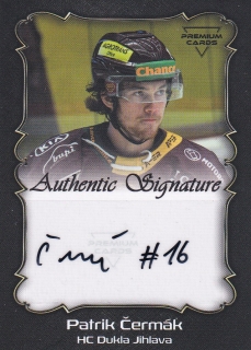 20-21 Premium Cards - Patrik ČERMÁK č. AS001