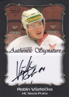 20-21 Premium Cards - Robin VŠETEČKA č. AS015