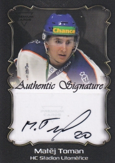 20-21 Premium Cards - Matěj TOMAN č. AS020