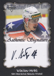 20-21 Premium Cards - Václav KRLIŠ č. AS031