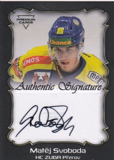 20-21 Premium Cards - Matěj SVOBODA č. AS039