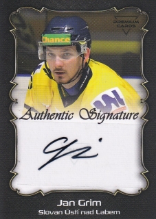 20-21 Premium Cards - Jan GRIM č. AS046