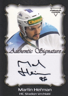 20-21 Premium Cards - Martin HEŘMAN č. AS056