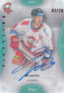 20-21 OFS - Jiří ONDRUŠEK č. 87 Signature