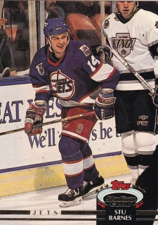 92-93 Stadium Club - Stu BARNES č. 285