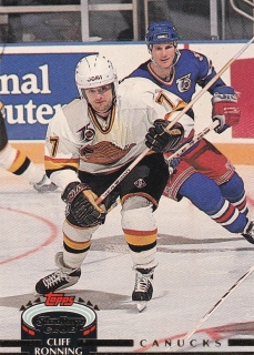 92-93 Stadium Club - Cliff RONNING č. 373