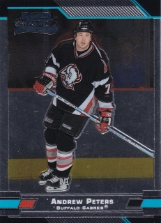 03-04 Bowman Chrome Draft Picks - Andrew PETERS č. 133 (RC)