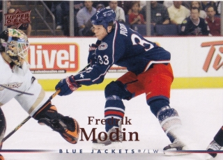 07-08 Upper Deck - Fredrik MODIN č. 277