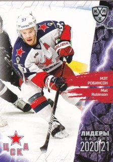 2021 KHL Collection - Mat ROBINSON č. LDR-037